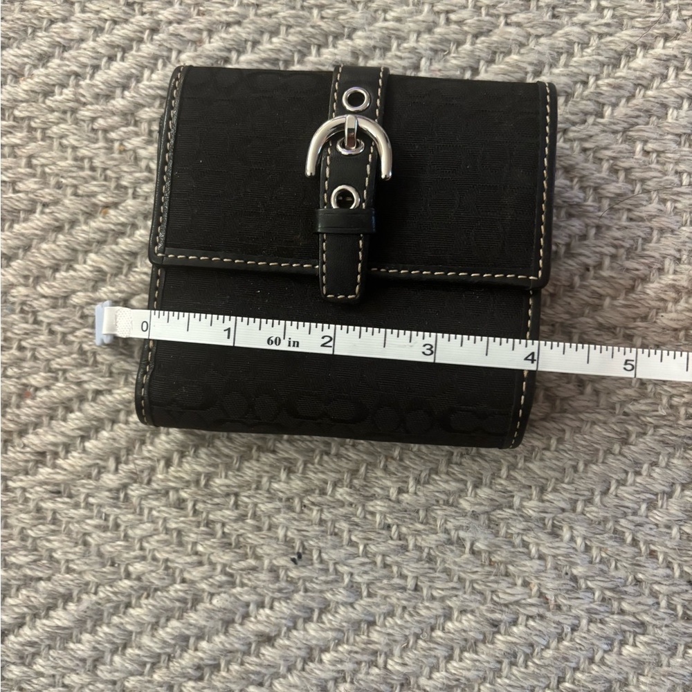Coach Y2K Black Wallet